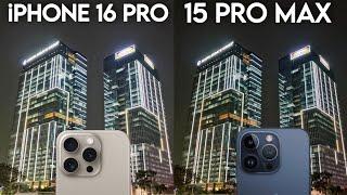 iPhone 16 Pro VS iPhone 15 Pro Max Camera Comparison