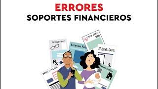 ERRORES en los SOPORTES FINANCIEROS al postular a programas MIGRATORIOS A CANADÁ 