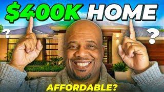 How much does a $400,000 house cost monthly?