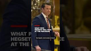 What Pete Hegseth will face at the Pentagon