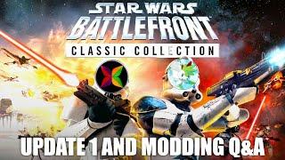 Battlefront Classic Collection: Update 1 Discussion Feat. @iamashaymin Modding!