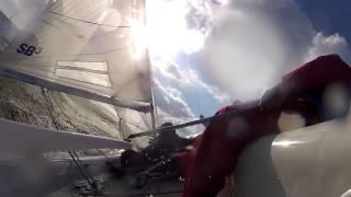 SB20 - Sailing in 30 knots