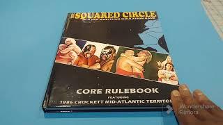 The Squared Circle Wrestling Simulation Game!! Hardcover Books Overview!!