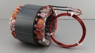 Awesome Create Free 220V 5KW Energy Generator For Using Working At Home