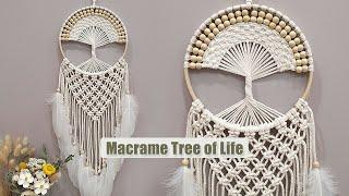 DIY Tutorial l How To Make A Unique Macramé Tree of Life ?