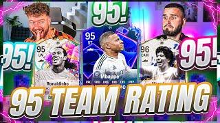 ZERSTÖRUNG!!  95 TEAM RATING SBB GEHT MAXIMAL SCHIEF  FC 25 Squad Builder Battle