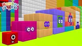 Numberblocks Step Squad 729 vs 10 MILLION - Learn to Count Big Numbers!