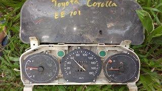 Toyota Corolla Speedometer Restoration |Toyota Corolla EE 101 Speedometer repair - year 1991