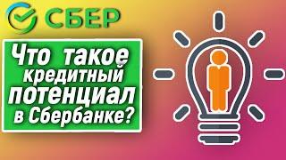 Что такое кредитный потенциал в Сбербанке? Как он влияет на одобрение?