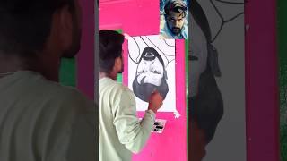 Surya  Reverse Painting  ( Yolo.. #youtubeshorts #shortsvideo #trending #art #viralvideo #shorts