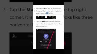 How to turn on dark mode on TikTok #tiktok