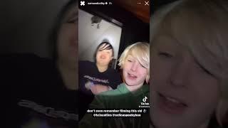 Kris and Celina acting as Sam and Colby