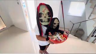 Funny video for kid play halloween sweet