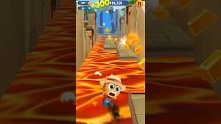 Talking Tom Gold Run Funny Lava Fails #shorts #viral