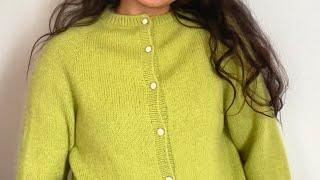 Italian bid off for green tea cardigan