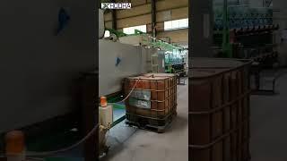 Enamelled wire production process