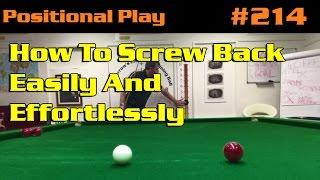 POSITIONAL PLAY | How To Screw Back Easily And Effortlessly