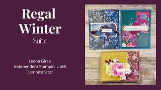 Three Pretty Ideas for the Regal Winter Suite by Stampin’ Up!®