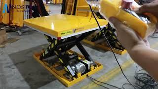 1t scissor lift table from Nostec lift