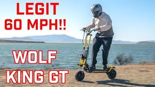 World’s Fastest Electric Scooter * (*Production model) | Kaabo Wolf King GT Pro review