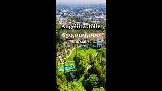 Angelina Jolie! Most Expensive Mansion 2023 #angelinajolie #celenews #realestate