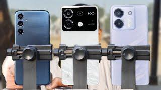 Poco M7 Pro 5g Vs Samsung Galaxy M35 5g Vs Poco X6 5g Camera Test | Best Camera Phone Under 20k