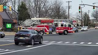 Cranford Truck 1 responding. Cranford NJ FD.