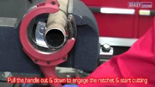 Sealey VS16371 Ratchet Exhaust Cutter - Providing Enhanced Access and Precision Cutting