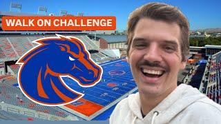 I Try To Walk Onto Boise State’s Blue Field