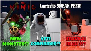 NEW Book 2 Chapter 3 LANTERNS SNEAK PEEK!! + XMAS TRIALS!? - The Mimic (Roblox)