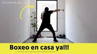 ¡¡¡El más completo tutorial para aprender a boxear en casa!!! PARA TODAS LAS EDADES(VIDEO 1)