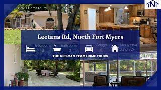 Beautiful Spacious Home at Leetana Rd, North Fort Myers FL || The Niesman Team Home Tour