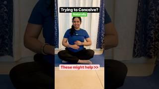 Yoga for fertility ? try this! #tryingtoconceive #fertilityadvice #yogaforfertility #pranayama