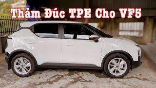 Thảm sàn đúc TPE cho VF5 | Ngon với giá tiền | Hải ViVu