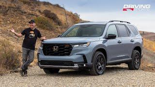 2023 Honda Pilot TrailSport vs. Off-Road Test Course