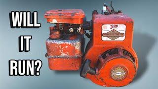 VINTAGE BRIGGS & STRATTON  - CAN WE SAVE IT?