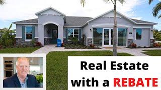 Landsea Homes Country Club Estates Briella model tour in Palm Bay Fl. Realtor Rebate