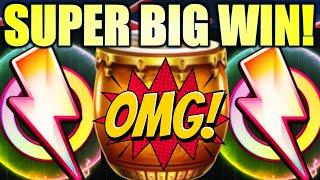 SUPER BIG WIN! GOT THE UPGRADE BOLT!!!  THUNDER DRUMS Slot Machine (LIGHT & WONDER)