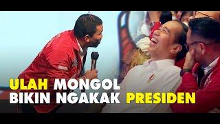 Mongol Stres, Bikin Presiden Jokowi Tertawa Hingga Manggut-Manggut dengar Usulannya