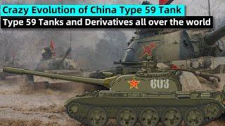 Crazy Evolution of China Type 59 Tank