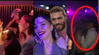 Last minute:Can Yaman Kissed Demet Özdemir at Birthday Bash!