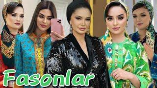 Gündelik vcerniy turkmen moda koynek fasonlar 2024 / Women dress / owadanja instagram fasonlar