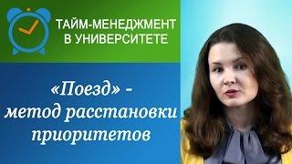 "Метод поезда": метафора для расстановки приоритетов