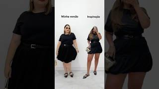 Look plus size com saia balonê #moda #modaplussize #plussize #modafeminina