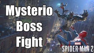 Marvel's Spider-Man 2 Mysterio Boss Fight Full Gameplay