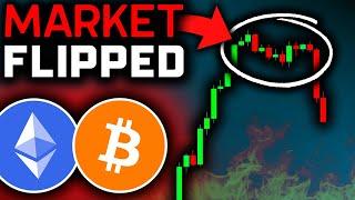 BITCOIN PRICE JUST FLIPPED (this is next)!!! Bitcoin News Today & Ethereum Price Prediction!