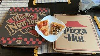 Pizza Hut VS. New York style Pizza 