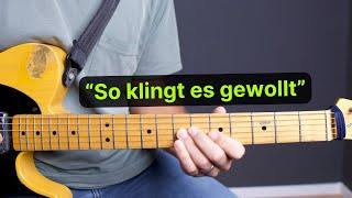 Das hat mir beim Gitarrensolo spielen die Augen geöffnet