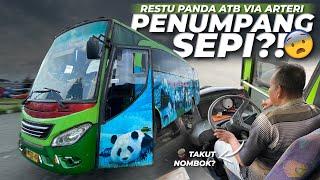 KASIHAN...SEPI PENUMPANG, KALAH SAING DENGAN BUS FULL TOL?? Trip Restu Malang-Surabaya via Arteri