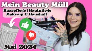 Das habe ich AUFGEBRAUCHT ️️ im Mai 2024 | Hautpflege | Haarpflege | Make-up & Haushalt